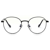 Galveris Black Small Full Rim Round Computer Glasses for Men & Women — Hashtag Eyewears