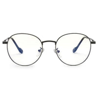 Galveris Grey Small Full Rim Round Computer Glasses for Men & Women — Hashtag Eyewears