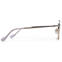 Galveris Rose Gold Small Full Rim Round Computer Glasses for Men & Women — Hashtag Eyewears