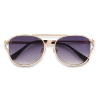 Glacior Gradient Purple Large Full Rim Oval Sunglasses for Women — Hashtag Eyewears