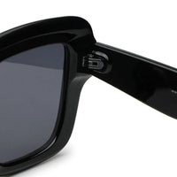 GlareGuard Black Medium Full Rim Square Sunglasses for Men & Women — Hashtag Eyewears