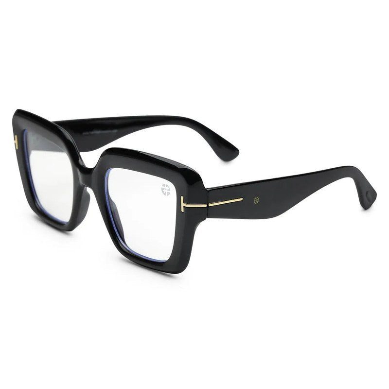GlareGuard Transparent Medium Full Rim Square Sunglasses for Men & Women — Hashtag Eyewears