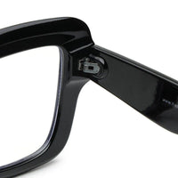 GlareGuard Transparent Medium Full Rim Square Sunglasses for Men & Women — Hashtag Eyewears