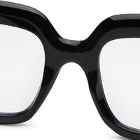 GlareGuard Transparent Medium Full Rim Square Sunglasses for Men & Women — Hashtag Eyewears