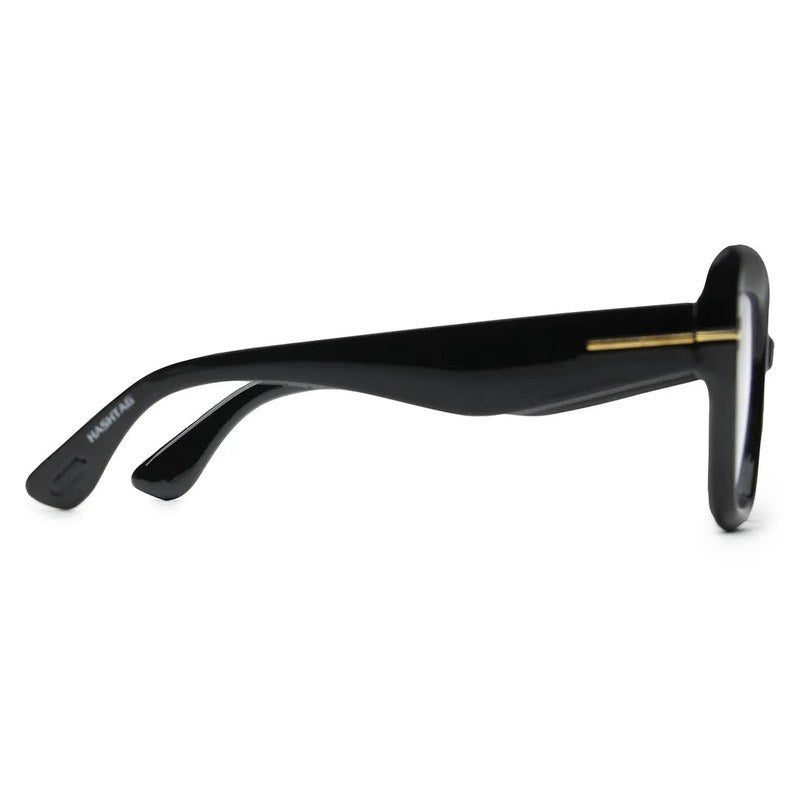 GlareGuard Transparent Medium Full Rim Square Sunglasses for Men & Women — Hashtag Eyewears