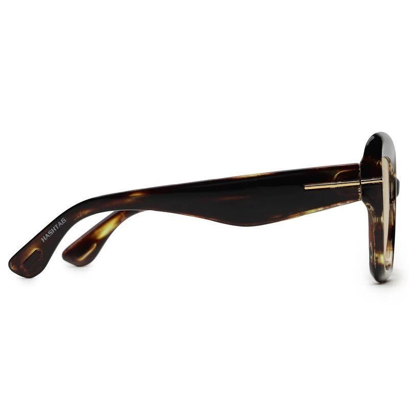 GlareGuard Yellow Medium Full Rim Square Sunglasses for Men & Women — Hashtag Eyewears