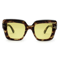 GlareGuard Yellow Medium Full Rim Square Sunglasses for Men & Women — Hashtag Eyewears