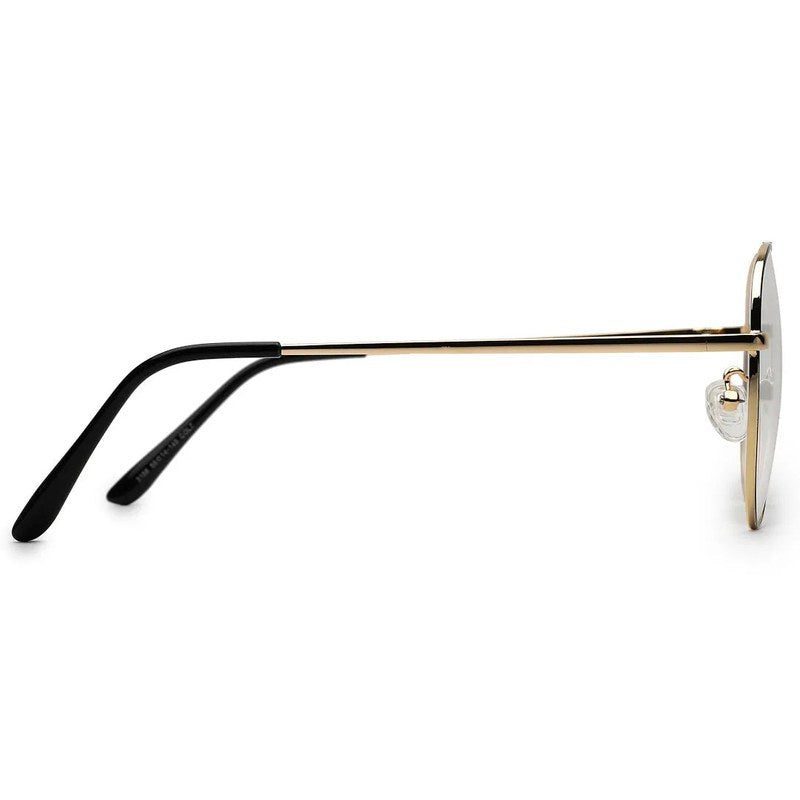Gravion Black & Golden Medium Full Rim Aviator Computer Glasses for Men & Women — Hashtag Eyewears