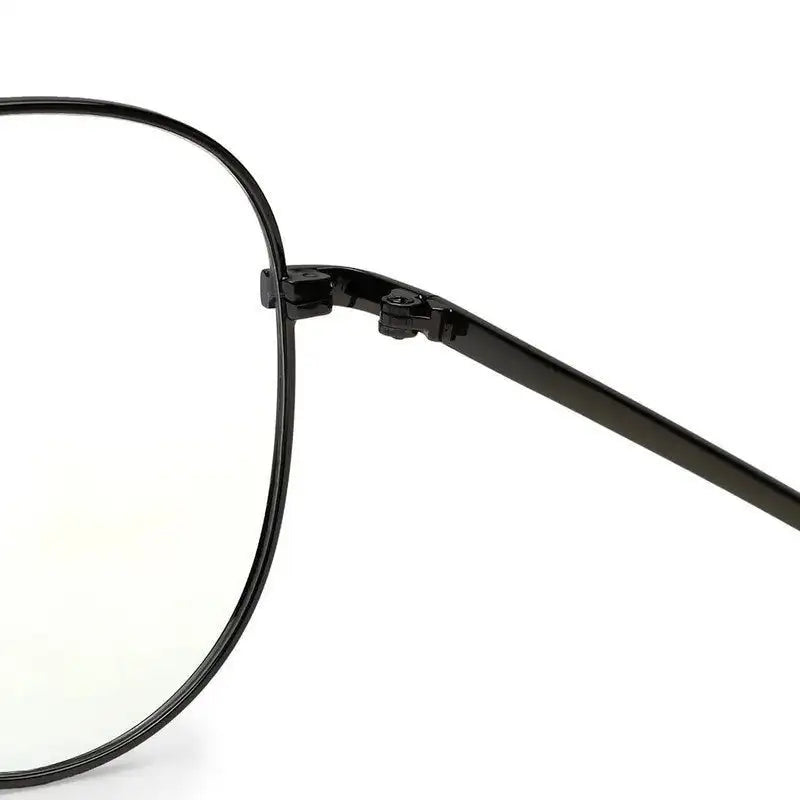 Gravion | Grey Medium Full Rim Aviator Computer Glasses for Men & Women [Blue Block]