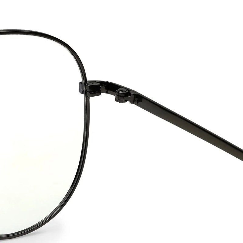 Gravion Grey Medium Full Rim Aviator Computer Glasses for Men & Women — Hashtag Eyewears
