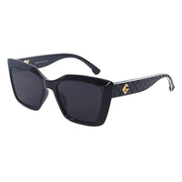 Gravon Black Large Full Rim Wayfarer Sunglasses for Women — Hashtag Eyewears