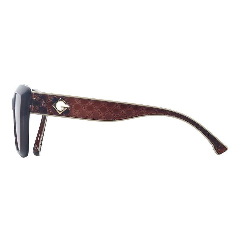 Gravon | Brown Large Full Rim Wayfarer Sunglasses for Women [UV-protected]