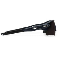 Griffey Grey/Blue/Black Medium Half Rim Shield Sports Sunglasses for Men & Women — Hashtag Eyewears