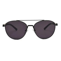 Gyron | Black Medium Full Rim Aviator Sunglasses for Men [UV-protected]