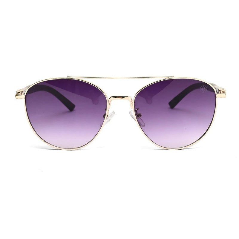 Gyron Gold Medium Full Rim Aviator Sunglasses for Men — Hashtag Eyewears