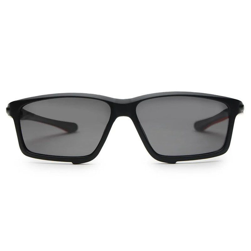 H2R Black Medium Full Rim Rectangle Sports Sunglasses for Men & Women — Hashtag Eyewears
