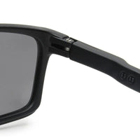 H2R Black Medium Full Rim Rectangle Sports Sunglasses for Men & Women — Hashtag Eyewears