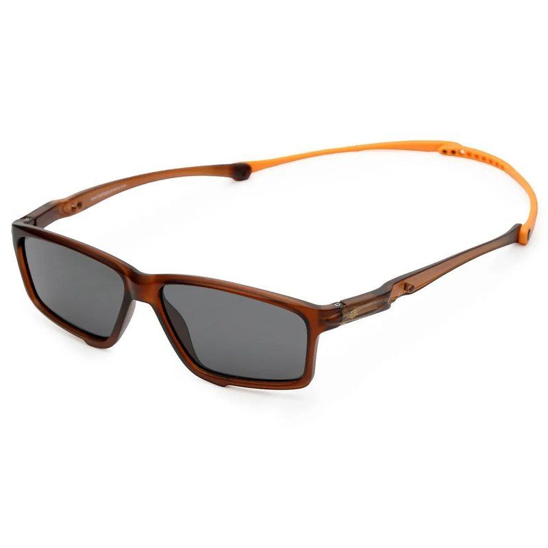 H2R Brown Medium Full Rim Rectangle Sports Sunglasses for Men & Women — Hashtag Eyewears