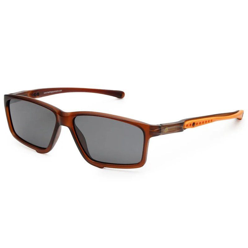 H2R Brown Medium Full Rim Rectangle Sports Sunglasses for Men & Women — Hashtag Eyewears