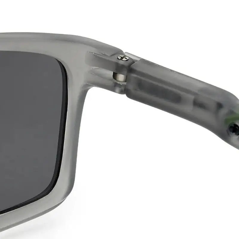 H2R | Grey/Green Medium Full Rim Rectangle Sports Sunglasses for Men & Women [Polarized]