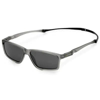 H2R | Grey Medium Full Rim Rectangle Sports Sunglasses for Men & Women [Polarized]