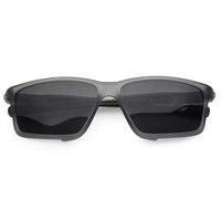 H2R | Grey Medium Full Rim Rectangle Sports Sunglasses for Men & Women [Polarized]