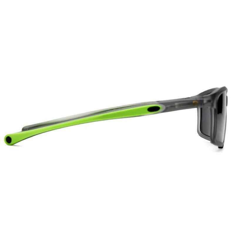 H2R Grey/Green Medium Full Rim Rectangle Sports Sunglasses for Men & Women — Hashtag Eyewears