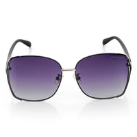 HEARTS Black & Golden Large Full Rim Square Sunglasses for Women — Hashtag Eyewears