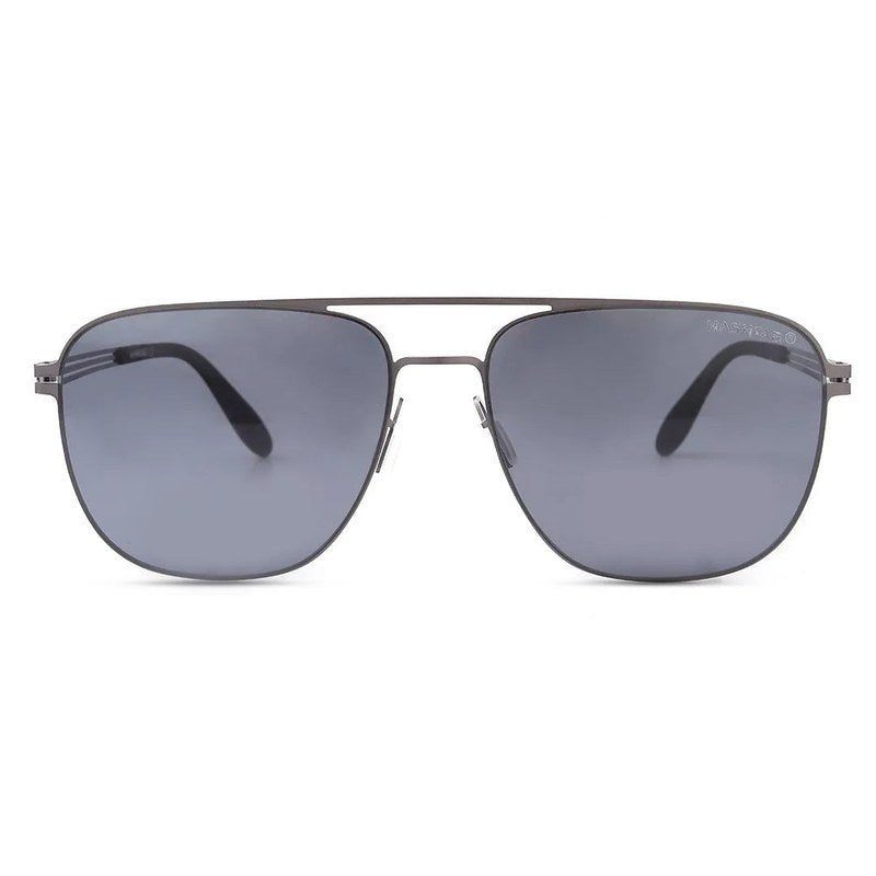 Helion Grey Small Full Rim Square Sunglasses for Men — Hashtag Eyewears