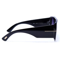 Helios Gradient Purple Oversized Full Rim Square Sunglasses for Men & Women — Hashtag Eyewears
