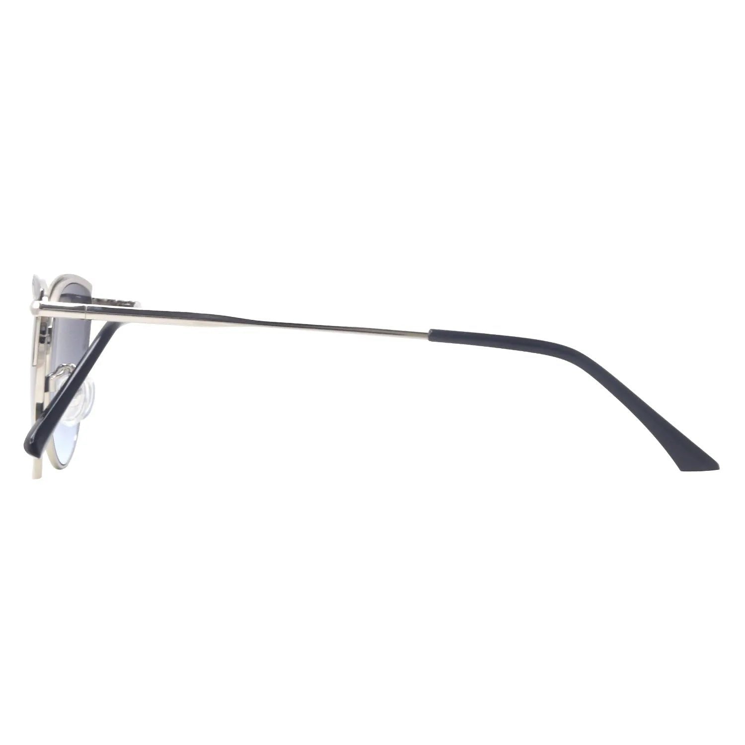 Hestara Grey Medium Full Rim Cat eye Sunglasses for Women — Hashtag Eyewears