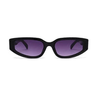 Hyra | Black Medium Full Rim Cateye Sunglasses for Women [UV-protected]