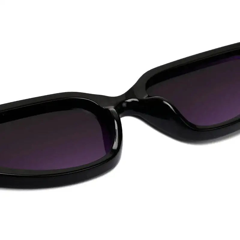 Hyra | Black Medium Full Rim Cateye Sunglasses for Women [UV-protected]