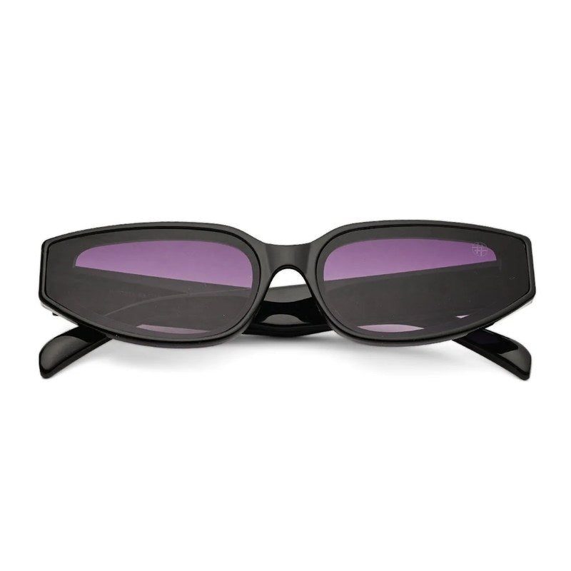 Hyra Black Medium Full Rim Cateye Sunglasses for Women — Hashtag Eyewears