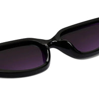 Hyra Black Medium Full Rim Cateye Sunglasses for Women — Hashtag Eyewears