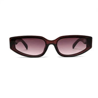 Hyra | Dark Brown Medium Full Rim Cateye Sunglasses for Women [UV-protected]