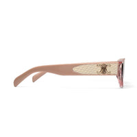 Hyra Transparent Pink Medium Full Rim Cateye Sunglasses for Women — Hashtag Eyewears