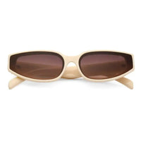 Hyra | White Medium Full Rim Cateye Sunglasses for Women [UV-protected]
