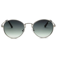 Ignisia Gradient Green Medium Full Rim Oval Sunglasses for Men — Hashtag Eyewears