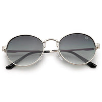Ignisia Gradient Green Medium Full Rim Oval Sunglasses for Men — Hashtag Eyewears