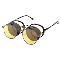 Ignisra Black Medium Full Rim Oval Clip-on for Men & Women — Hashtag Eyewears