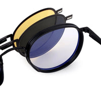 Ignisra Black Medium Full Rim Oval Clip-on for Men & Women — Hashtag Eyewears