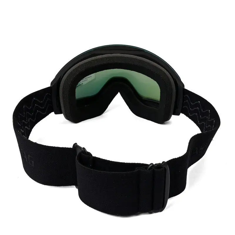 Ignite | Black Large Full Rim Visor Sports Sunglasses for Men & Women [UV-protected]