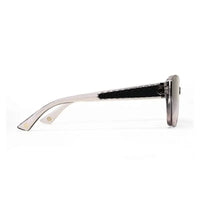 Ilora | Transparent Medium Full Rim Hexagonal Sunglasses for Women [UV-protected]