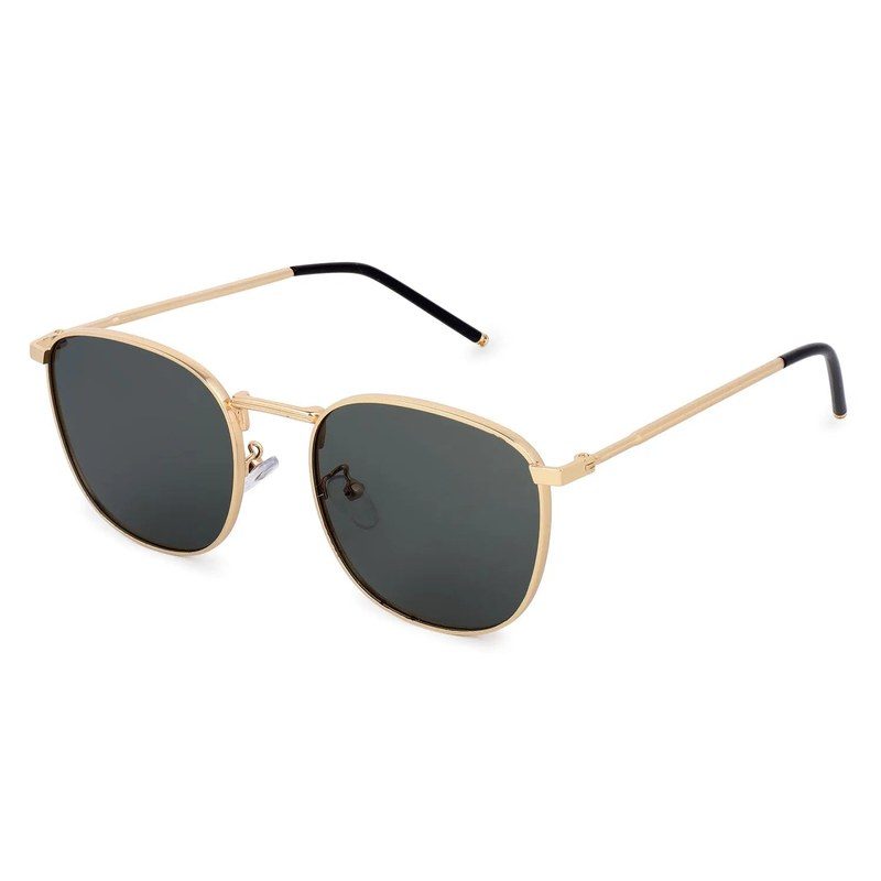 Infinity Green Large Full Rim Square Sunglasses for Men — Hashtag Eyewears