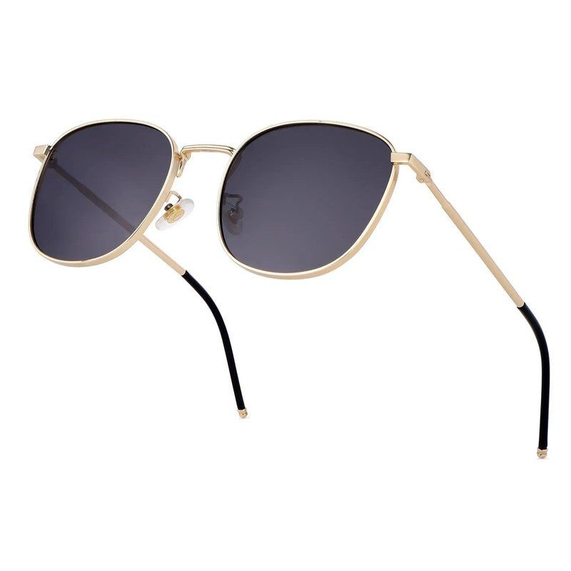 Infinity Grey Large Full Rim Square Sunglasses for Men — Hashtag Eyewears