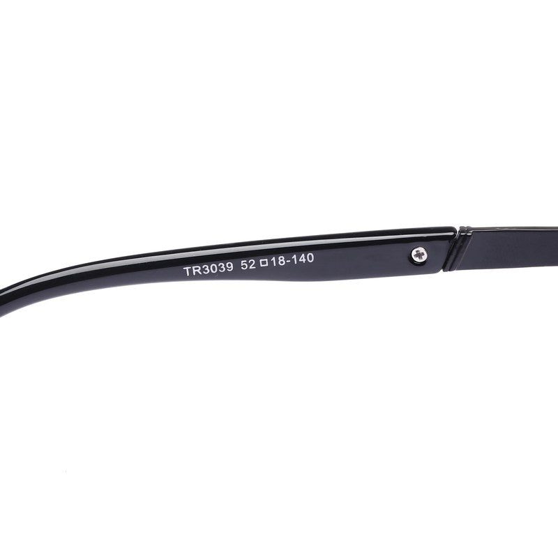 Ionis Black Large Full Rim Square Sunglasses for Men & Women — Hashtag Eyewears