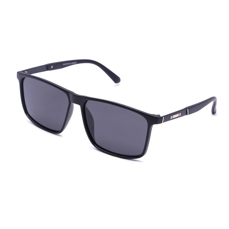 Ionis Matt Black Large Full Rim Square Sunglasses for Men & Women — Hashtag Eyewears