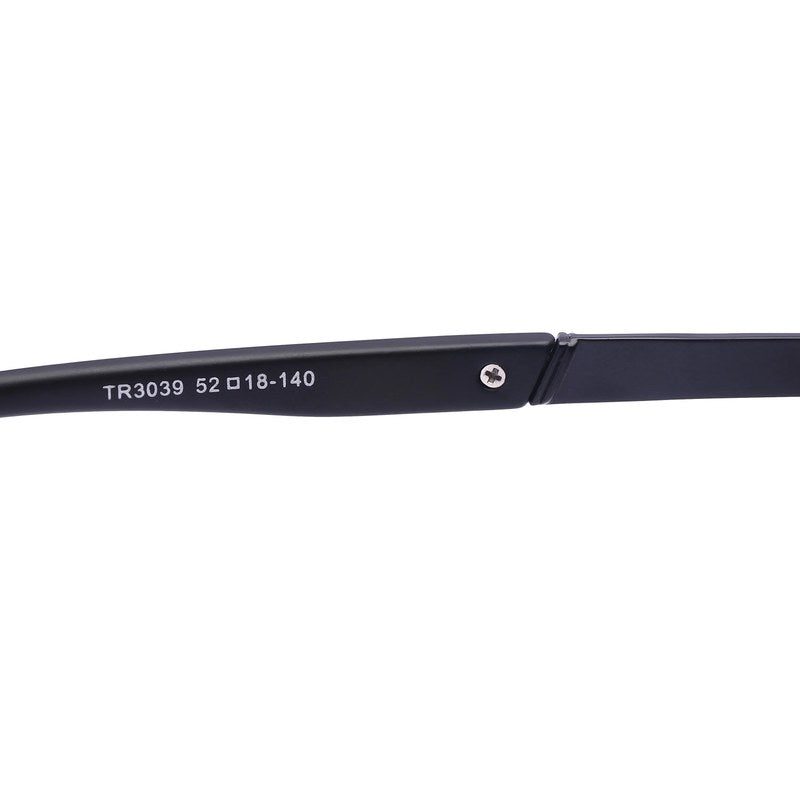 Ionis Matt Black Large Full Rim Square Sunglasses for Men & Women — Hashtag Eyewears