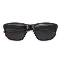 Ionium Black Large Full Rim Rectangle Sports Sunglasses for Men — Hashtag Eyewears